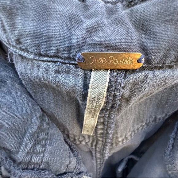 Free People Pants Harem Cargo Pleated High-Rise Baggy BOHO Parachute Balloon 6 - Picture 17 of 17